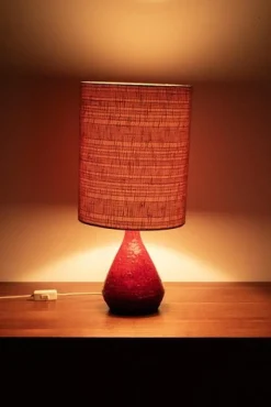 New Pamono Table Lamp in Ceramic