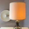 Pamono Table Lamp in Grey and Silver Smoked Glass> Table Lamps