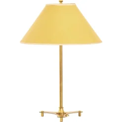 Pamono Table Lamps in Brass attributed to Josef Frank, 1950s, Set of 2> Floor Lamps