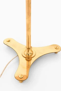 Pamono Table Lamps in Brass attributed to Josef Frank, 1950s, Set of 2><noscript><img width=