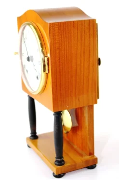 Hot Pamono Table Pendulum Clock by Erwin Sattler, Munich, 1950s