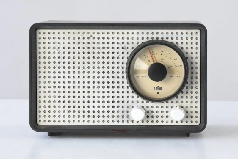Pamono Table Radio Sk 25 by Dieter Rams for Braun, Germany, 1961> Electronics