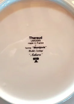 Clearance Pamono Table Service Ankara Model from Tharaud Limoges, Set of 18