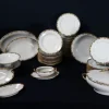 Pamono Table Service in Limoges Porcelain by Betoule et Legrand, 1890s, Set of 57> Dinnerware Accessories