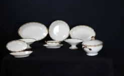 Pamono Table Service in Limoges Porcelain by Betoule et Legrand, 1890s, Set of 57><noscript><img width=