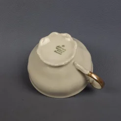Online Pamono Table Set in White and Gold Porcelain from Seltmann Weiden Bavaria Theresia, 1960s, Set of 6