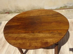 New Pamono Table with Flaps and Walnut Top