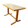 Pamono Table with Umakart Top by Ludvik Volak for Drevopodnik Holesov, 1970s> Game Tables