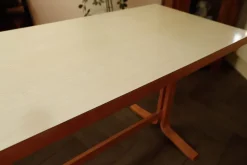 Pamono Table with Umakart Top by Ludvik Volak for Drevopodnik Holesov, 1970s><noscript><img width=