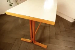 Pamono Table with Umakart Top by Ludvik Volak for Drevopodnik Holesov, 1970s><noscript><img width=