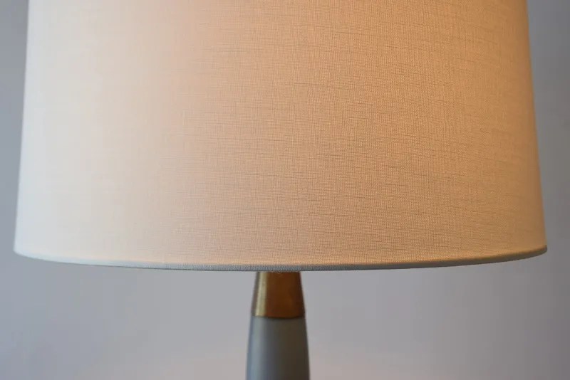 Hot Pamono Tall Danish Modern Gourd-Shaped Table Lamp in Blue Glass from Kastrup Holmegaard, 1960s