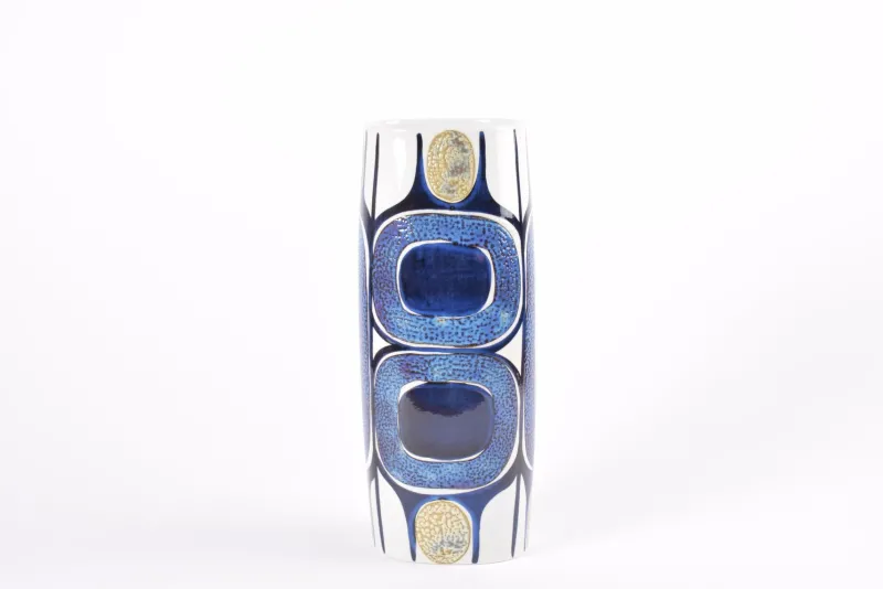 Best Pamono Tall Danish Modern Tenera Vase by Inge-Lise Koefoed for Royal Copenhagen, 1960s