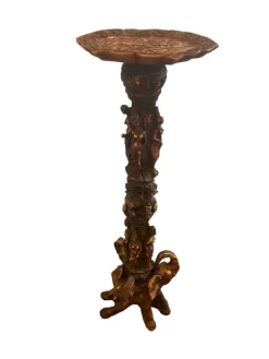 Pamono Tall Resin Oriental Jardiniere> Planters And Jardiniere