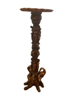 Pamono Tall Resin Oriental Jardiniere> Planters And Jardiniere