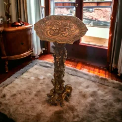 Pamono Tall Resin Oriental Jardiniere><noscript><img width=