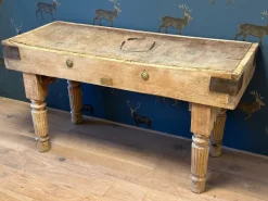 Pamono Tan Beech Butcher Table><noscript><img width=
