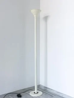 Pamono Targetti Cream Floor Lamp, 1980> Floor Lamps