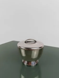Pamono Tea / Coffee Set attributed to Gio Ponti for Parco Dei Principi Hotel, Rome, 1960s, Set of 5><noscript><img width=