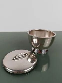 Pamono Tea / Coffee Set attributed to Gio Ponti for Parco Dei Principi Hotel, Rome, 1960s, Set of 5><noscript><img width=