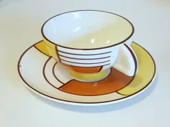New Pamono Tea Service by Eva Stricker-Zeisel for Schramberg, 1920s, Set of 9