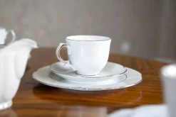 Pamono Tea Service for Six People from Bogucice Porcelain, Set of 21><noscript><img width=