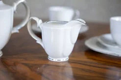 Pamono Tea Service for Six People from Bogucice Porcelain, Set of 21><noscript><img width=