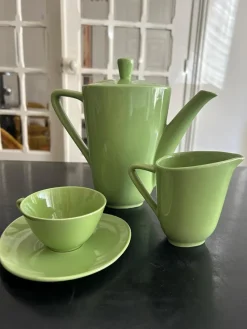 Outlet Pamono Tea Service from Saint Clément, 1950s, Set of 22