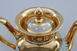 Pamono Tea Service in Porcelain, 1949, Set of 15><noscript><img width=