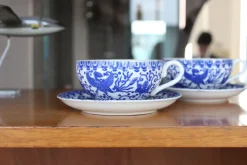 Pamono Tea Service with Sugar Bowl, 1960s, Set of 5><noscript><img width=