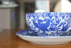 Pamono Tea Service with Sugar Bowl, 1960s, Set of 5><noscript><img width=