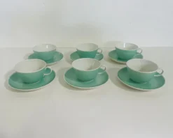 Pamono Tea Set by Giovanni Gariboldi for Richard Ginori, 1930s><noscript><img width=