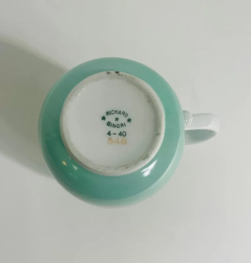 Pamono Tea Set by Giovanni Gariboldi for Richard Ginori, 1930s> Dinnerware Accessories