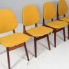 Pamono Teak and Wool Chair by Arne Hovmand-Olsen, 1960s