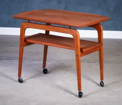 Outlet Pamono Teak Bar Cart by Arne Hovmand-Olsen for Mogens Kold, 1960s