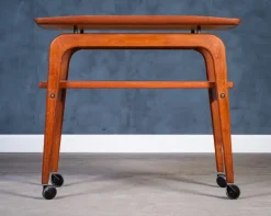 Outlet Pamono Teak Bar Cart by Arne Hovmand-Olsen for Mogens Kold, 1960s