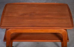 Outlet Pamono Teak Bar Cart by Arne Hovmand-Olsen for Mogens Kold, 1960s