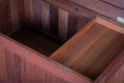 Pamono Teak Chest by O. Schjøll & B. K. for Randers Møbelfabrik, Denmark, 1960s><noscript><img width=