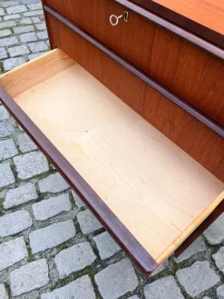 Pamono Teak Chest of Drawers, Denmark