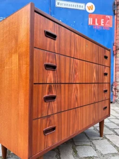 Outlet Pamono Teak Chest of Drawers, Denmark