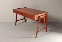 New Pamono Teak Desk by Arne Wahl Iversen for O.M.F., 1960s