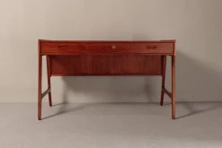 New Pamono Teak Desk by Arne Wahl Iversen for O.M.F., 1960s