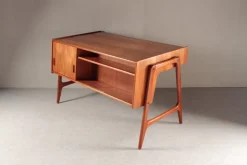 New Pamono Teak Desk by Arne Wahl Iversen for O.M.F., 1960s