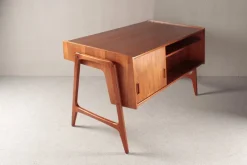 New Pamono Teak Desk by Arne Wahl Iversen for O.M.F., 1960s