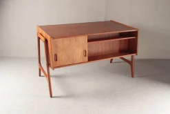 New Pamono Teak Desk by Arne Wahl Iversen for O.M.F., 1960s