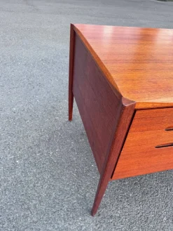 Hot Pamono Teak Desk from Wilhelm Renz, 1960s