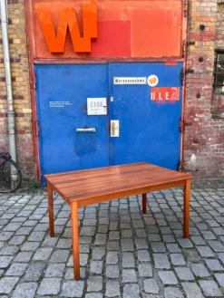 Best Pamono Teak Dining Table with Suspended Top
