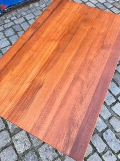 Best Pamono Teak Dining Table with Suspended Top
