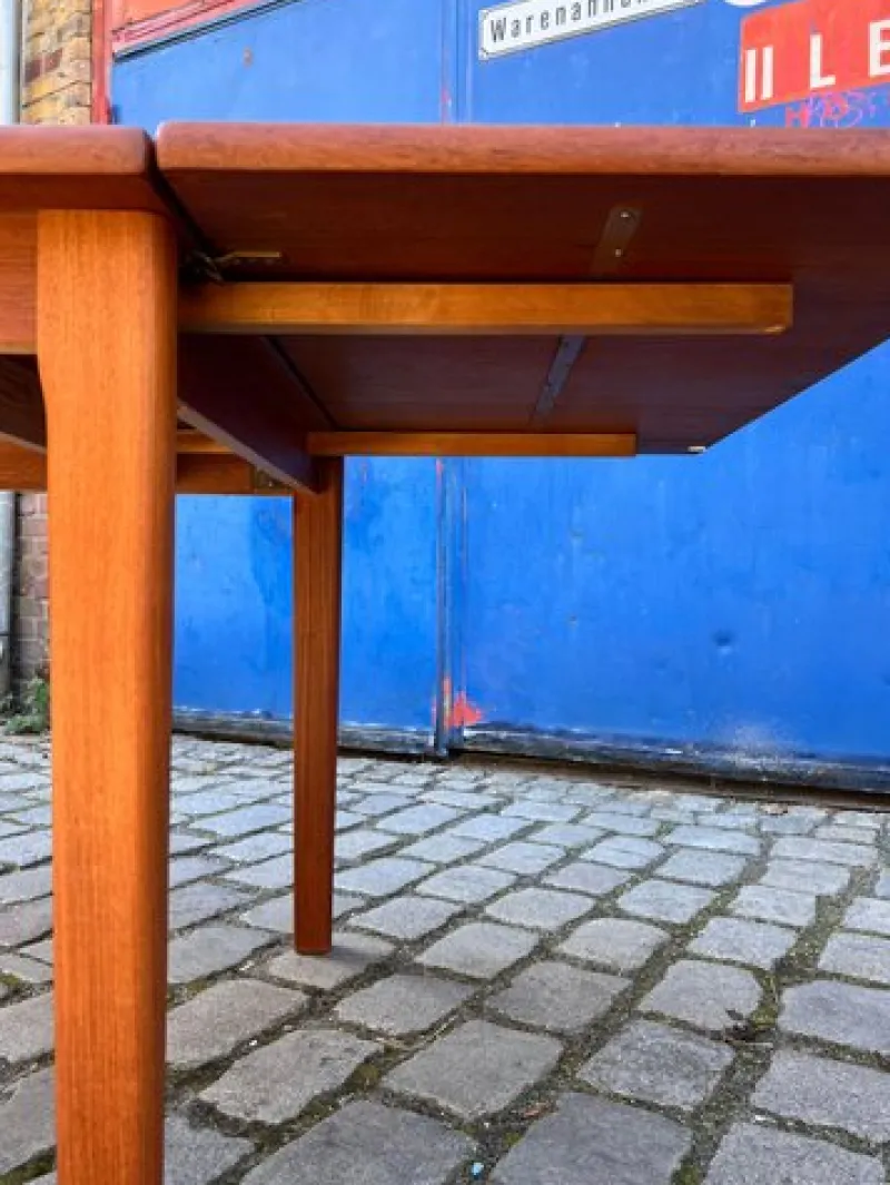 Best Pamono Teak Dining Table with Suspended Top
