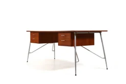 Sale Pamono Teak Model 202 Desk by Børge Mogensen, 1950s
