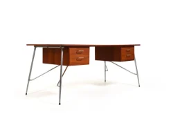 Sale Pamono Teak Model 202 Desk by Børge Mogensen, 1950s